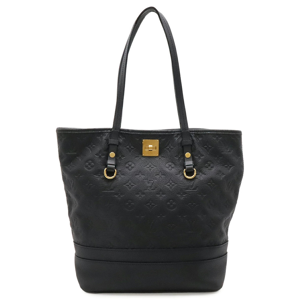 LOUIS VUITTON Monogram Empreinte Citadine Tote Bag Infini Navy Blue